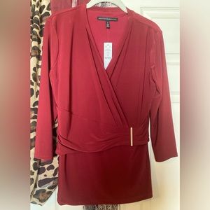 White House Black Market fitted blouse.